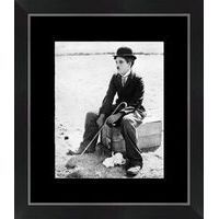 Affiche encadrée Charlie Chaplin - Le cirque 1928 - 24x30 cm (Cadre Tucson)